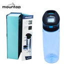 Mountop Custom Logo Drinking Sport Multi Functional UV Water Bottle with LED Light