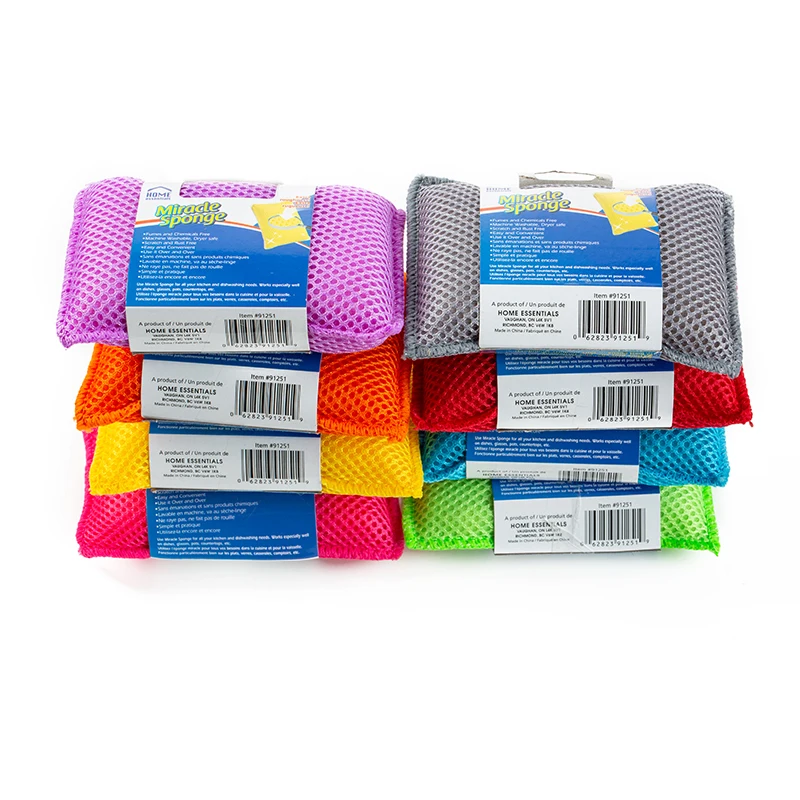 High Quality Colorful Kitchen Dish Washing Magic Cleaning Sponge, Blue, green, red, pink, yellow, grey, orange,purple
High Quality Colorful Kitchen Dish Washing Magic Cleaning Sponge, Blue, green, red, pink, yellow, grey, orange,purple