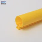 Plastic Extruder Led Lamp Cover Extruded Products