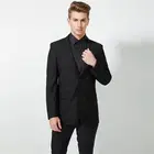 2018 men coat pant design wedding suit western style man 3 pieces business blazer suit plus size