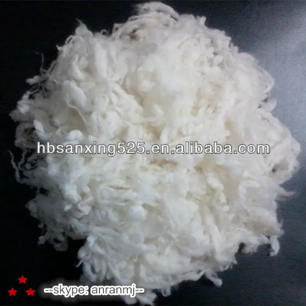 carbonized wool tops