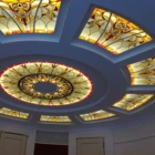 customized ceiling stained glass skylight tiffany glass ceiling for home decor