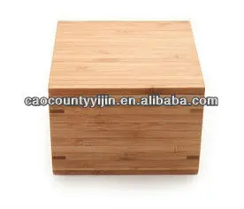 small unfinished wooden craft box to decorate