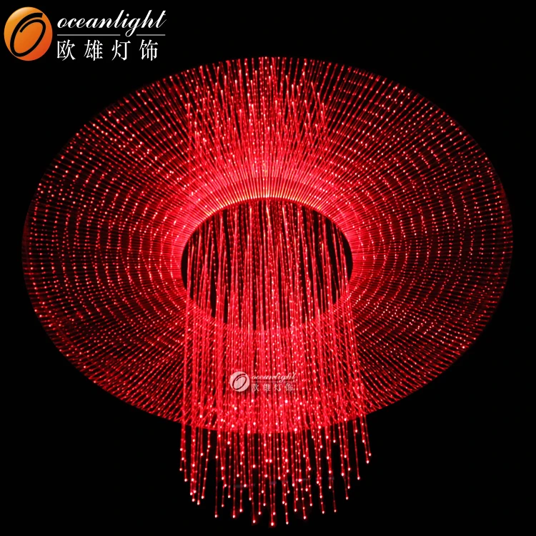 Fiber Optic Waterfall Night Light,Fiber Optic Outdoor Lighting,Banquet