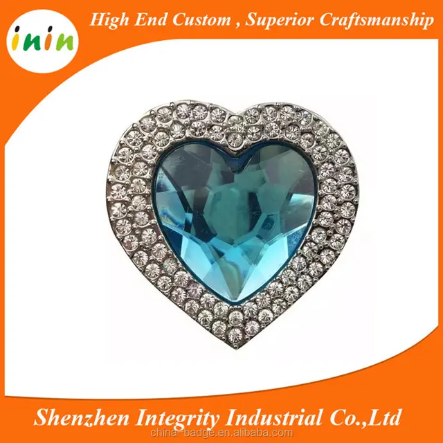 wedding gifts 2016 fashion design heart shape diamond bag hanger