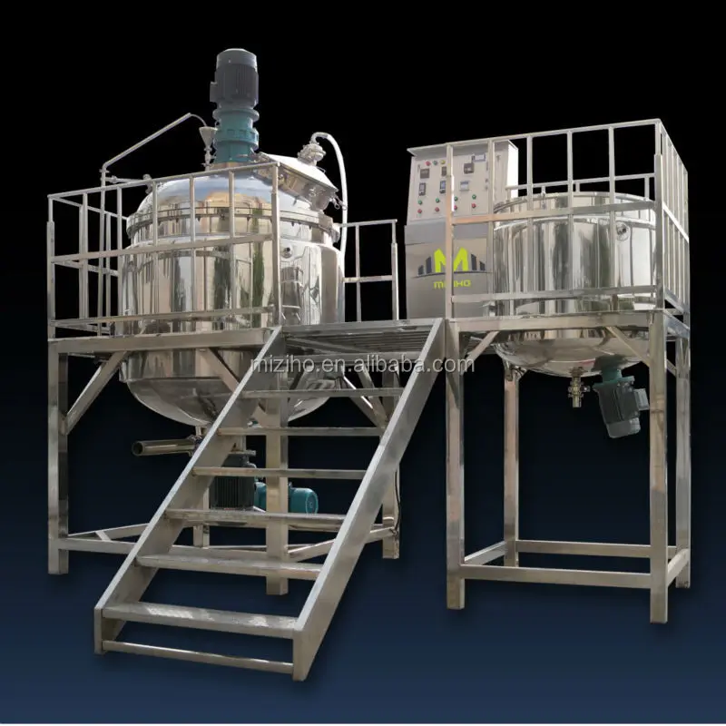 MZH-V2T Vacuum emulsifying Mixer