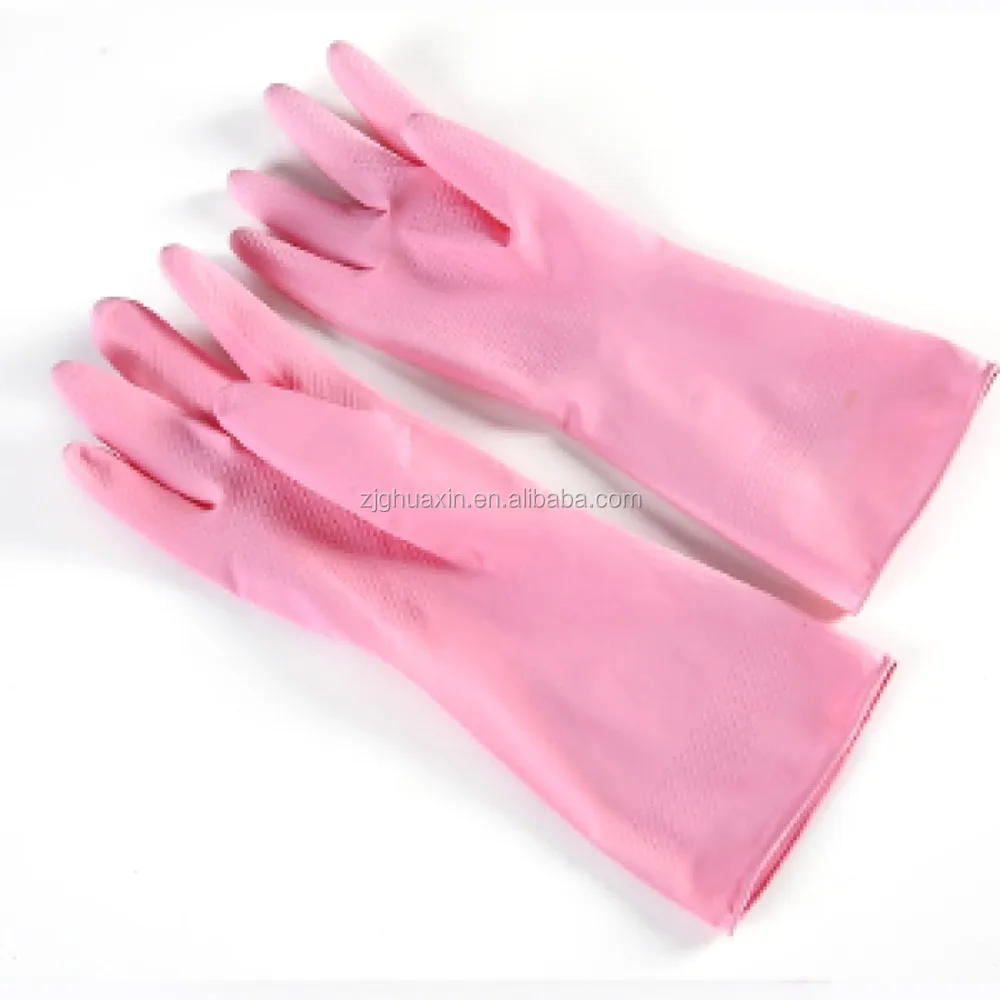 Cheap Flocking Household Latex Gloves/kitchen Rubber Gloves Buy