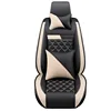 Supply Amazon Dropshipping New Luxury PU Leather Auto Universal Full Seat Car Seat Covers Automotive Seat Cushions