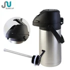 Popular design Paraguay lever action airpot thermos coffee stainless steel vacuum thermal beverage dispenser