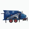 ce certificate mini concrete plant with wheels
