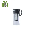 Hot sale portable tea infuser glass cold brew coffee iced coffee maker