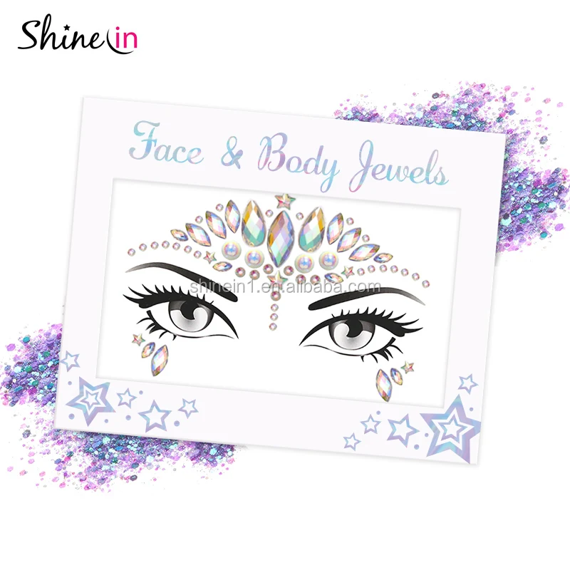 Shinein 3D Crystal Jewels Tattoo Sticker Eyebrow Adhesive Rhinestone Glitter Tattoo Stickers Face Jewel for Woman Makeup
Shinein 3D Crystal Jewels Tattoo Sticker Eyebrow Adhesive Rhinestone Glitter Tattoo Stickers Face Jewel for Woman Makeup
