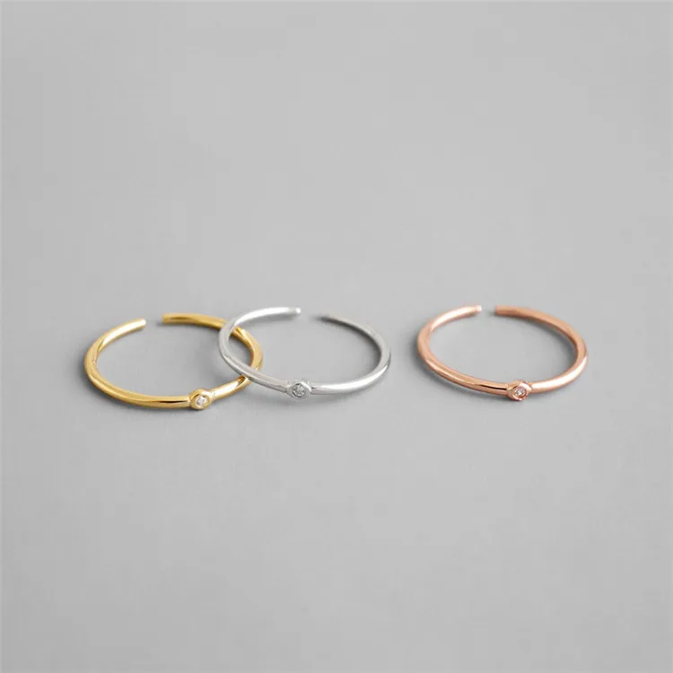 Free shipping Platinum-Plated thin 925 Sterling ring silver cz in silver/gold /rose gold for girls
Free shipping Platinum-Plated thin 925 Sterling ring silver cz in silver/gold /rose gold for girls