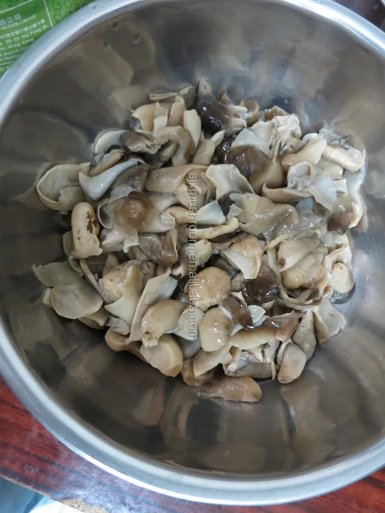 canned straw mushroom skin