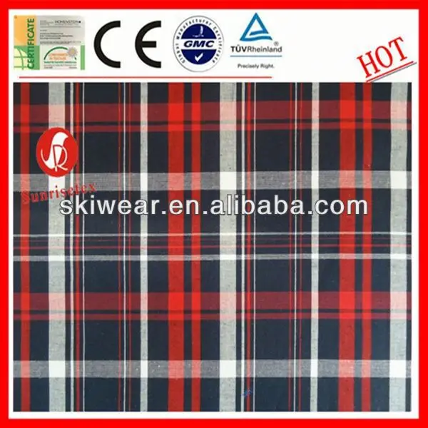 new design cotton shirting fabric for men china manufacturer