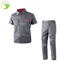 Design Protective Work Industri Engineering Uniform With Logo Custom