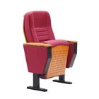 Cinema movie hall chair folding theatre seating auditorium chair writing tablet