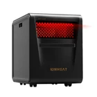 5 in 1 multifunctional space portable infrared room electric heater,air purifier and humidifier