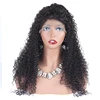 Wholesale cheap price 13*6 human hair lace front wig ,kinky curl wig