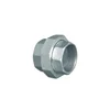 ASME thread malleable iron union with flat seat high pressure threaded pipe union