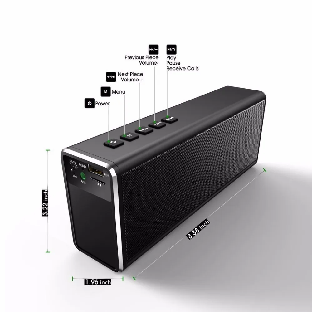 40W Outdoor BT Speaker Loud Volume Portable Wireless Speaker for Indoor and Outdoor Activities with Pool Beach Car Home, Black,orange,wooden
40W Outdoor BT Speaker Loud Volume Portable Wireless Speaker for Indoor and Outdoor Activities with Pool Beach Car Home, Black,orange,wooden