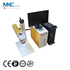 Shenzhen hot sale gold and sliver fiber laser engraving machine in pakistan