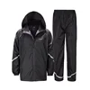 Men winter warm high quality polyester water resistant soft shell jacket Rainsuit