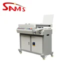 Post press equipment electric automatic manual paper binder book glue binding machine 55H-A3