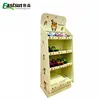 High quality cheap price retail supermarket shelves display rack cardboard paper store display rack