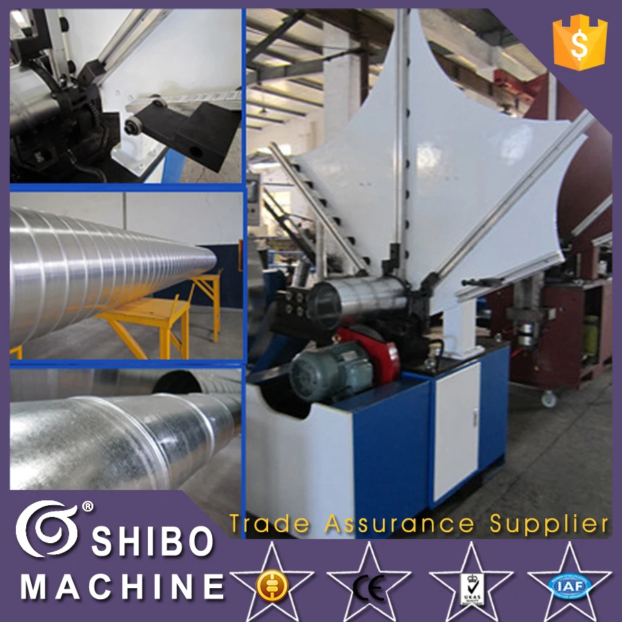 High Quality Spiral Round Duct Equipment Buy High Quality Spiral Round Duct Equipment,High