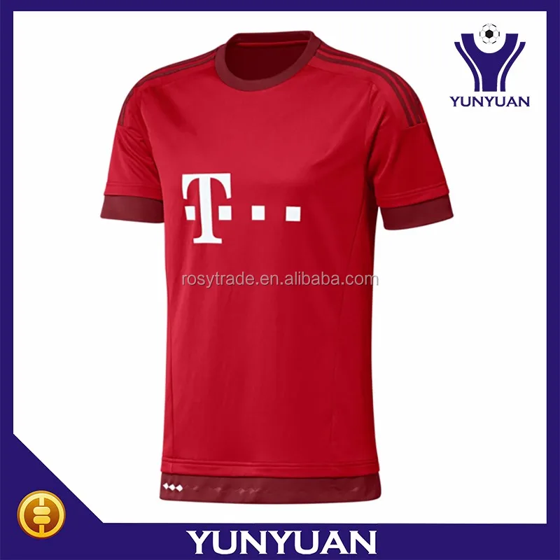 安い卸売promtionタイ品質2016ヨーロッパカップカスタムサッカーユニフォーム仕入れ・メーカー・工場