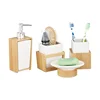 /product-detail/bamboo-and-ceramics-soap-dispenser-and-tumbler-natural-white-4-piece-bathroom-accessories-set-62009290279.html