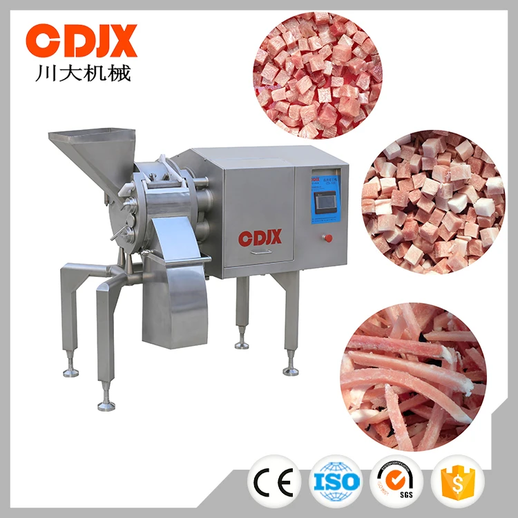 Superior Quality Big Capacity Frozen Meat Cube Cutting Machine