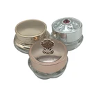 Refillable 10ml Acrylic Plastic Cosmetic Empty Nail Glitter Makeup Cream Lip Balm Jar