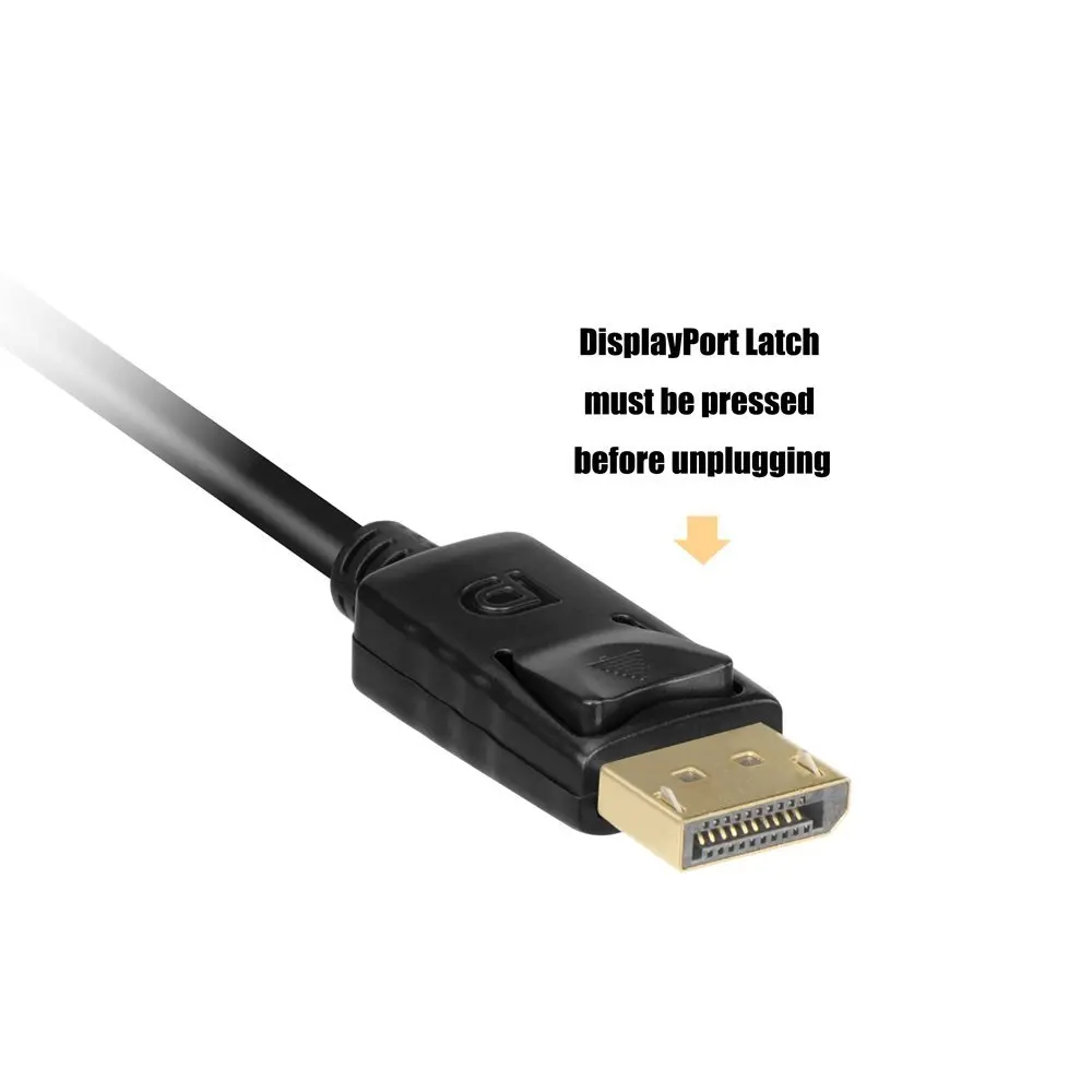 Hot 1.8M Display Port DP To HDMI Male AV Cable Adapter for HDTV LCD PC - ANKUX.COM