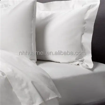 100 Cotton Plain White Comforter Hotel Bedding Pillowcase Buy