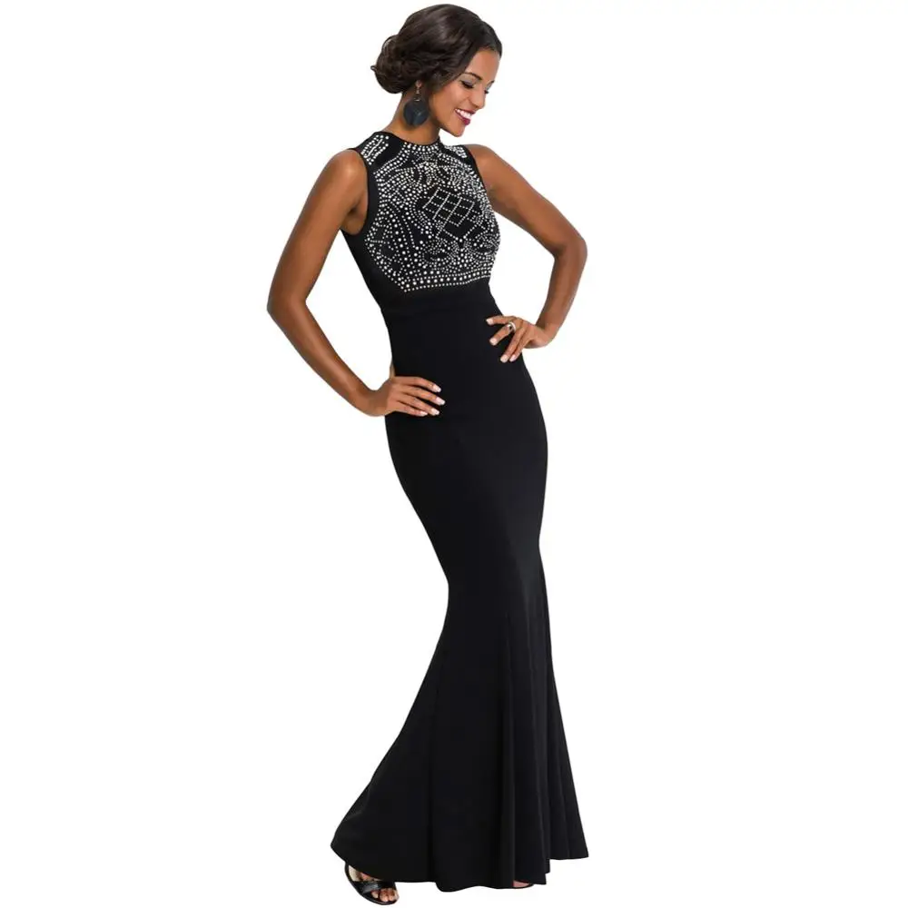 Sexy Clubwear Dresses Maxi Rhinestone Embellished Bodycon Sleeveless Party Dress Long Summer Women Clothes
Sexy Clubwear Dresses Maxi Rhinestone Embellished Bodycon Sleeveless Party Dress Long Summer Women Clothes