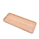 Snake nuts large rectangular fruit plate bamboo wooden nut tray