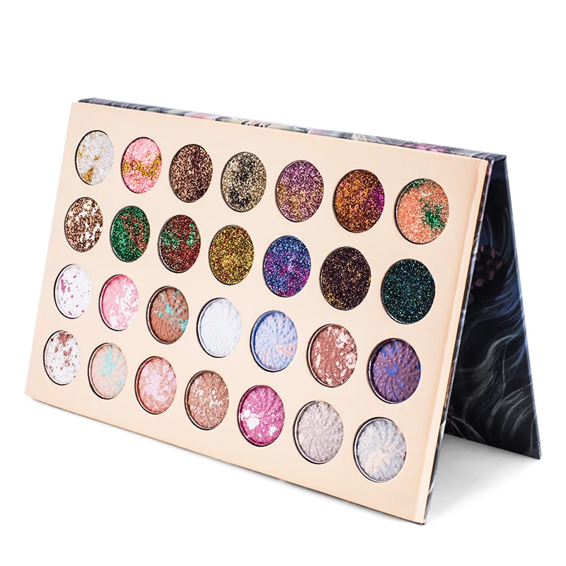 Customized Brand Highly Pigmented Eye Shadow 18color Matte Flash Shimmer Eyeshadow Palette Makeup, 28 colors 
Customized Brand Highly Pigmented Eye Shadow 18color Matte Flash Shimmer Eyeshadow Palette Makeup, 28 colors