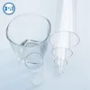 High quality PVC material round Clear plastic packing tube PP / PVC / PC / Acrylic See-through plastic tube