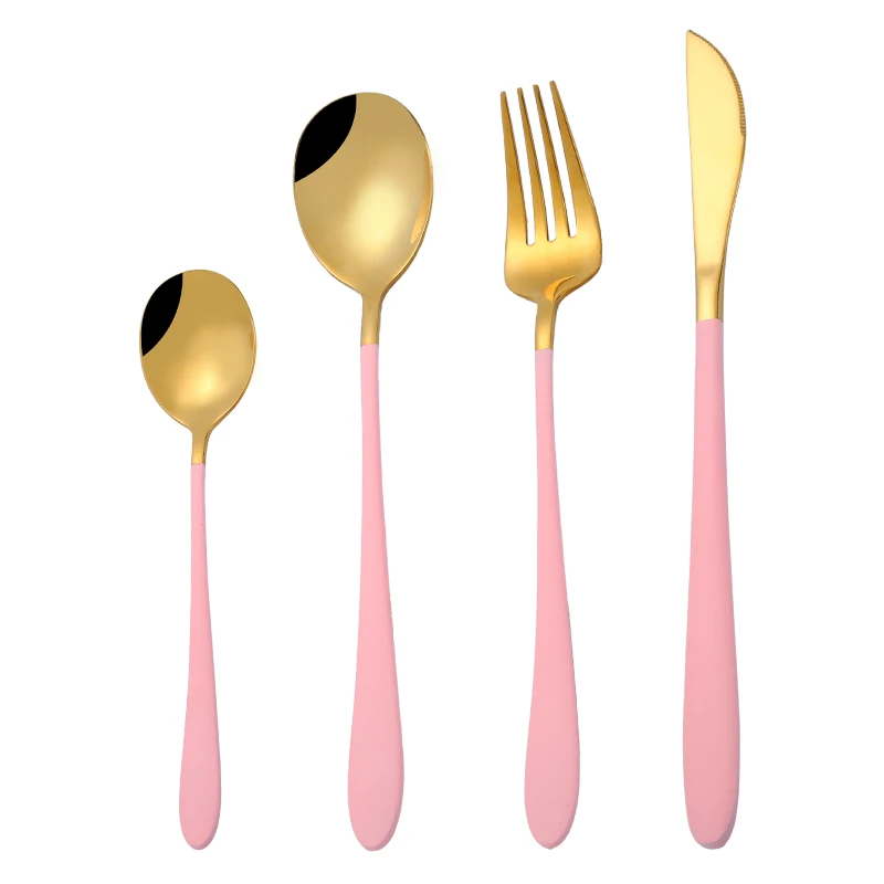304 high grade gold plated cutlery set with case spoon fork and knife dinnerware
304 high grade gold plated cutlery set with case spoon fork and knife dinnerware