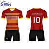 Polyester retro germany soccer jersey russia jersey shirt kit football
