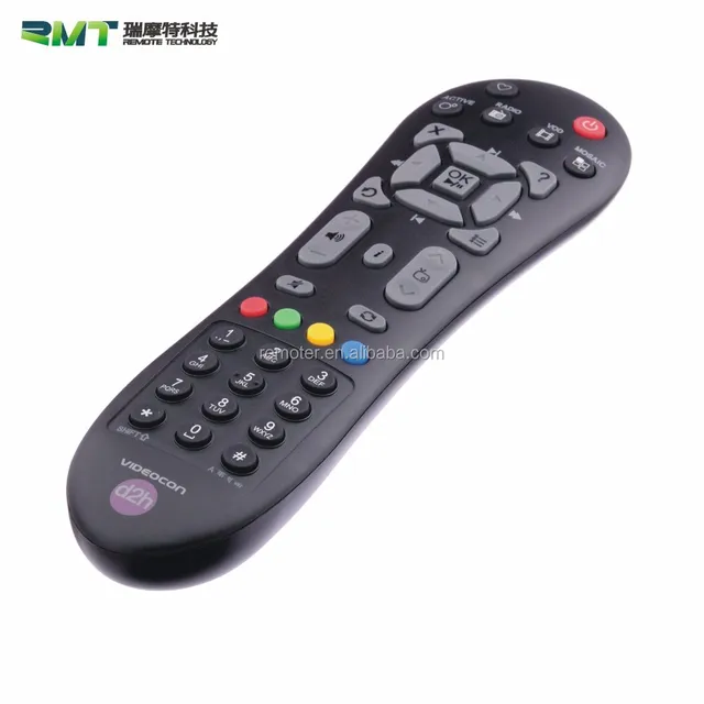 Quality Reliable Digital Set Top Box Remote Control Manufacturer with Moulds and Functions Customized