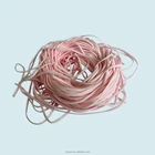 3.5MM Flat Pink Elastic Earloop Band For Nonwoven Face Mask