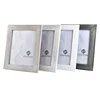 Finish 8x10" with tree pattern embossed surface 3d touch veneer looking plastic photo frame