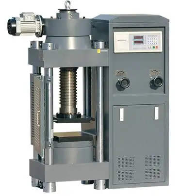 3000KN OUI-D Machine électro-hydraulique pour tester la compression des tuyaux en béton
