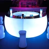 2019 Hot Selling Bar Counter Nightclub Furniture Plastic Led Bar Table