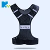 New design hi viz reflective safety cycling clothing LED usb recharging running vest