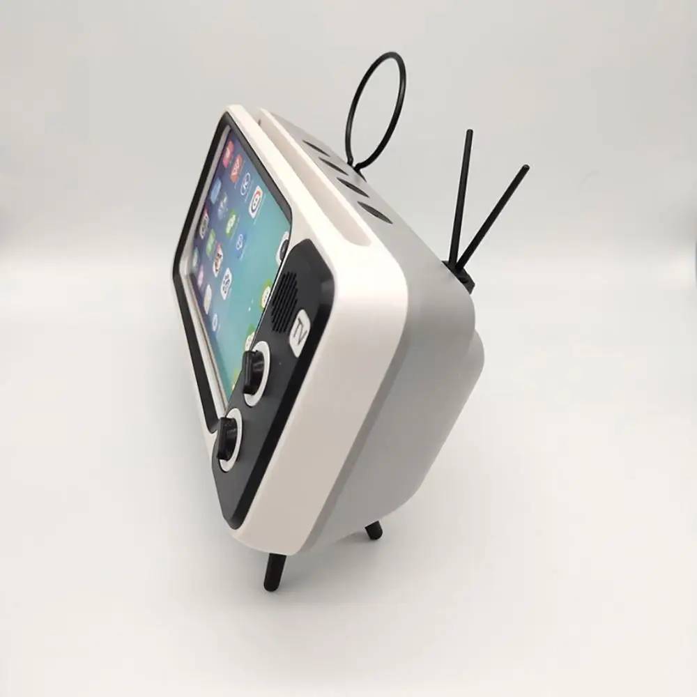 Mini Portable Wireless PTH800 Retro TV Blue-tooth Super Bass Speaker Phone Holder
Mini Portable Wireless PTH800 Retro TV Blue-tooth Super Bass Speaker Phone Holder