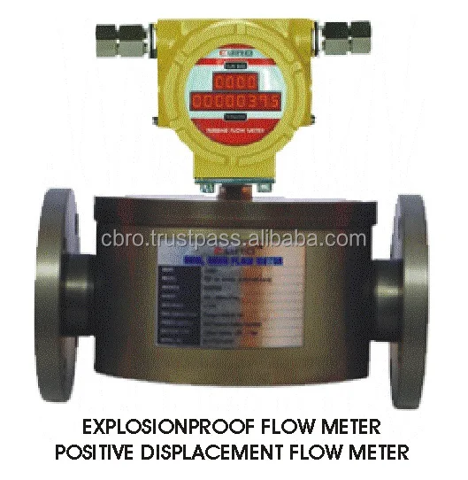 CBRO crude oil positive displacement flow meter